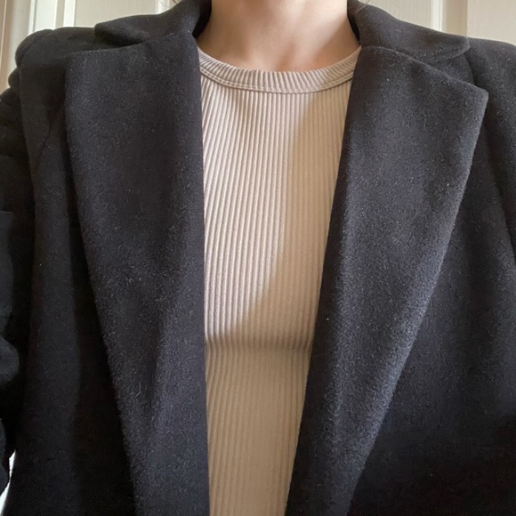 Boohoo Black trench coat - Picture 3 of 3